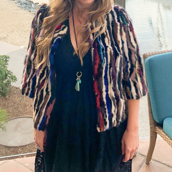 100% Authentic Mink Fur Jacket